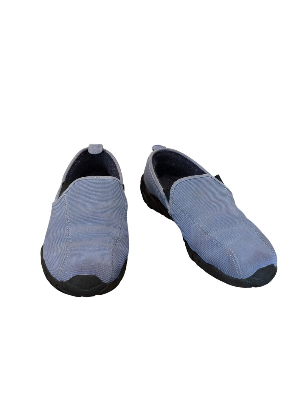 TEVA Blue Cordoroy Slip-On Comfort Sport Shoe Loafer Womens Size 9
